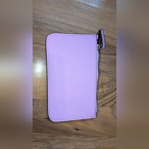 Lavender Zip-Around Wallet